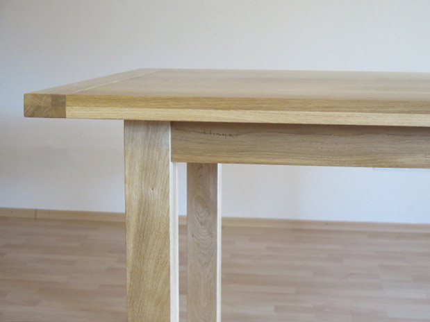 dubový stôl popolvár
